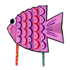 [짱짱네2214] 열대어 물고기 종이 장난감 만들기