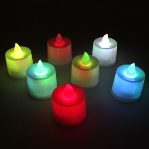 [아이디네69] LED 촛불 변환 티라이트 미니캔들 프로포즈 이벤트 전자 양초 무드등 만들기