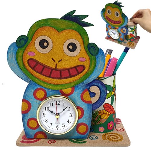 [짱짱네3104]원숭이 시계 연필통 만들기
