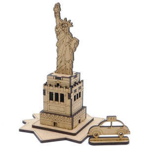 [모또나무] 미국 자유의 여신상 3D입체퍼즐 만들기