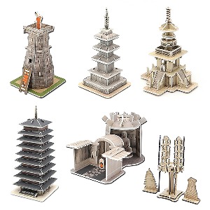 [모또] 신라의 문화 6종 세트 3D입체퍼즐 만들기