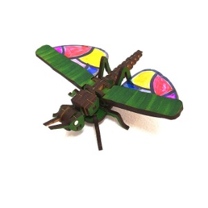[용공방251] 글리터 우드 곤충-메뚜기