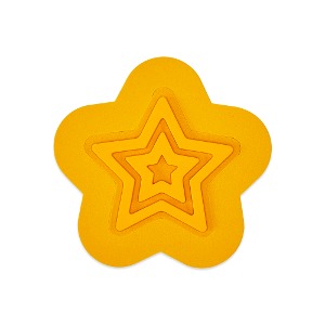 [알록이네136] 아티바바 더블스탬프 별