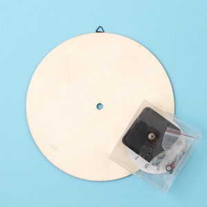 [아이디네127] 원형 시계만들기세트 벽시계 무소음 DIY 그리기 무브먼트 부속품 세트 키트