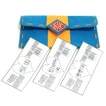 [아트공구][올망이네350](10명용)전통문양 봉투지갑
