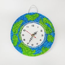 [흙놀이네6248] [집콕] 볼클레이로 지구 시계 만들기-1인세트