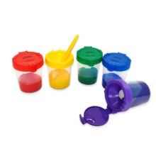 [알록이네022] 아티바바 페인트컵 5색  / 물감 놀이 물통컵