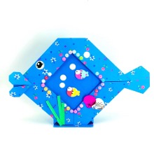 [종이가게318]종이접기 여름 물고기 연필꽂이 액자 만들기세트